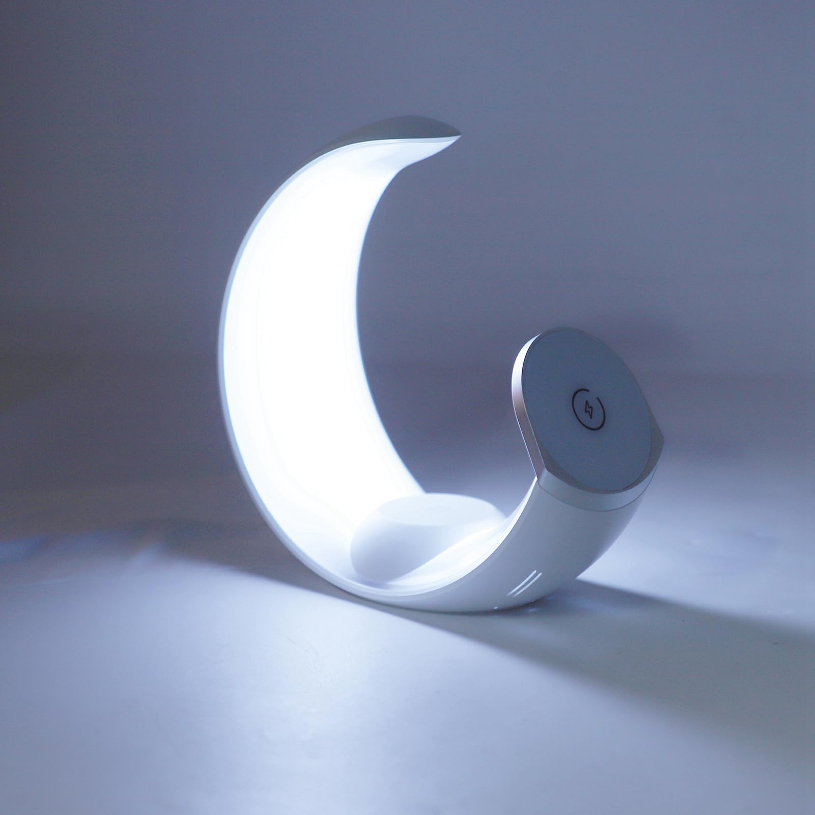 Station de Recharge sans Fil 15W, Lampe de Bureau RVB à Charge Rapide pour Chambre à Coucher, pour IOS 15 14 13 Plus Pro, Iwatch 2/3/4/5/6/7/8/9, Ultra 1 2, SE /3 ABS