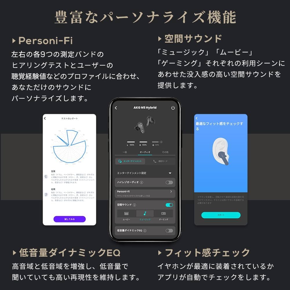 イヤホン AKG NSERIES3.5mm Amazon.co.jp: AKG N5 HYBRID ワイヤレスイヤホン ハイレゾ LDAC