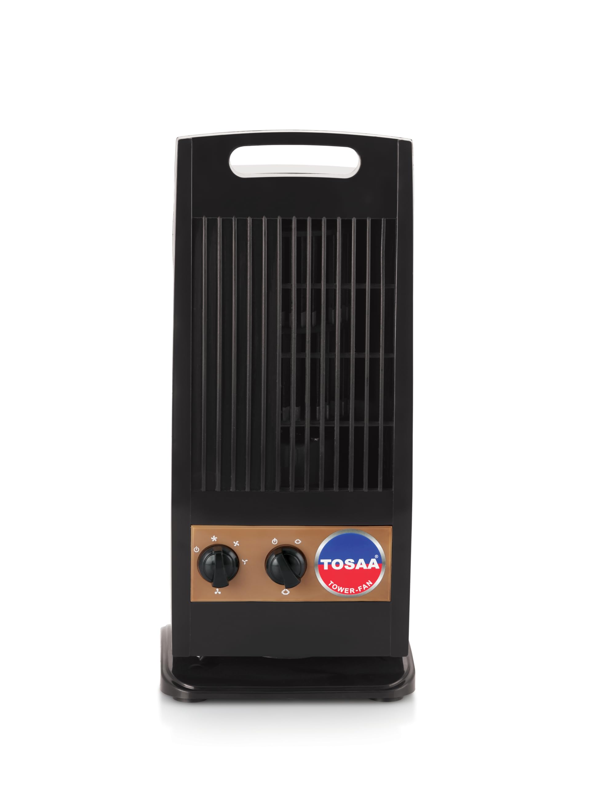 Tosaa Mini Cooling Tower Fan Handy- Multipurpose Portable Oscillating Fan-3 Speeds, Protable Desktop Fan
