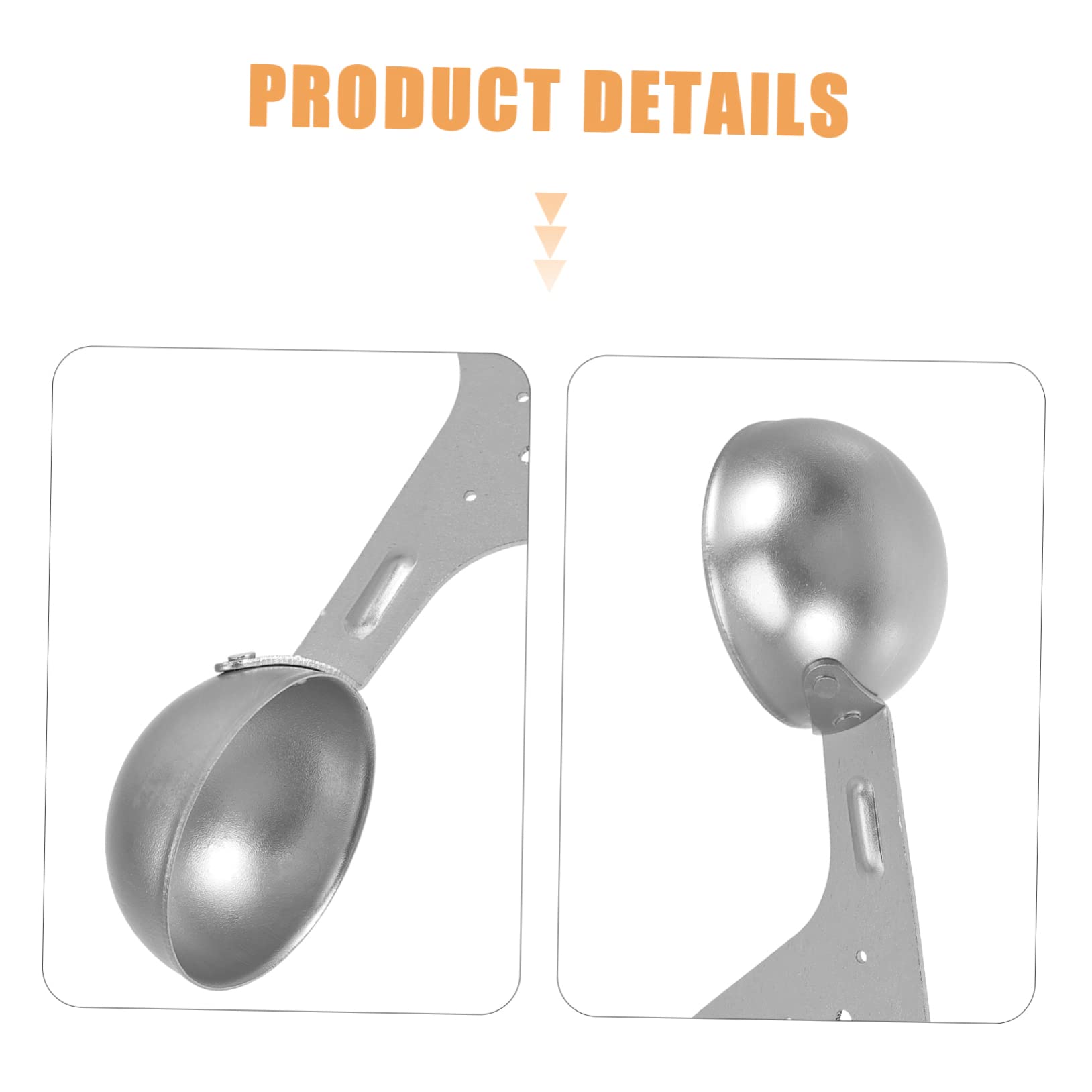 BCOATH Metal Wind Sensor Cup 3-Cup Anemometer Wind Case Replacement for Weather Observation