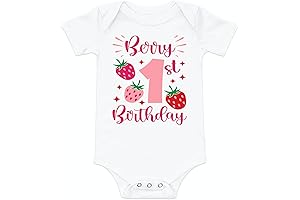 Strawberry One Outfit: Berry Cutie Birthday Ensemble