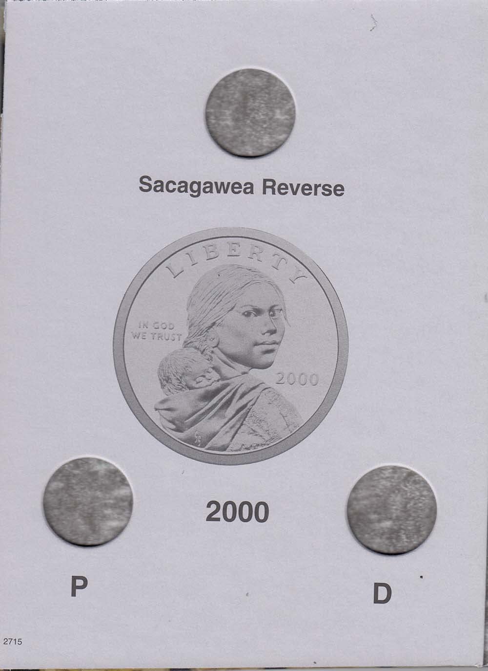 Amazon.com: New Harris Sacagawea Dollar 2000-2004 Coin Folder 2715