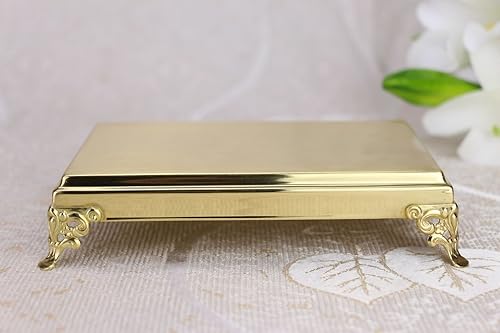 Haolin Exquisito pedestal de soporte de mesa de latón para Monstrance Reliquary Mass 7.68" L TP2.