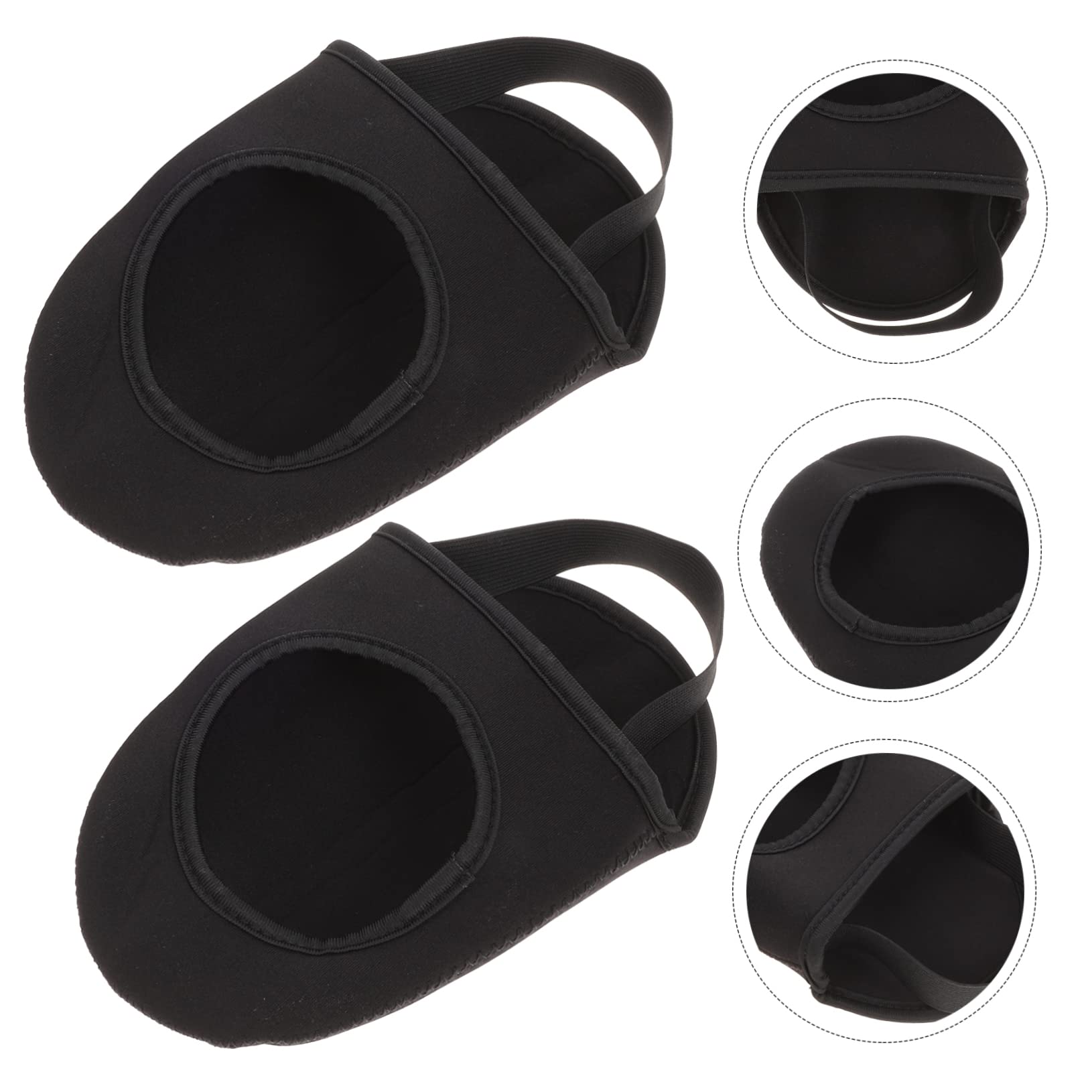 BESPORTBLE Lot De 5 Couvre-Chaussures De Cyclisme – Couvre-Chaussures Coupe Et Réutilisables 2 Pièces X 5