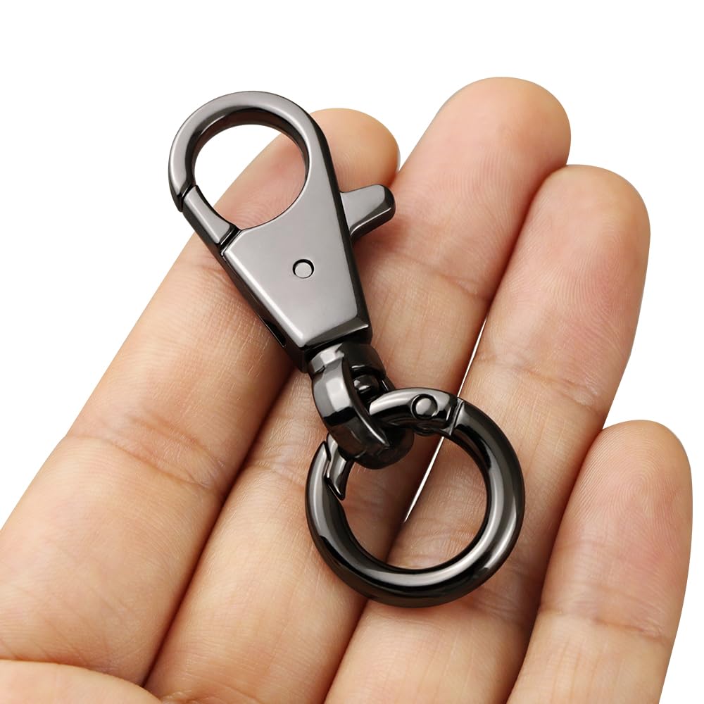 Amazon.com: 2pcs Double Opening Snap Hooks Heavy Duty Metal Push