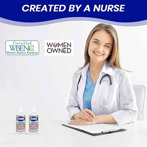 Miniatura 7 de ZORBX Eliminador de olores sin perfume para olores fuertes, utilizado en hospitales e instalaciones de salud, fórmula avanzada, espray eliminador de