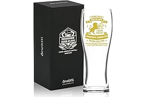 Special Onebttl Son in Law Wedding Gift, Beer Glass Mug (15oz/440mL), Perfect...