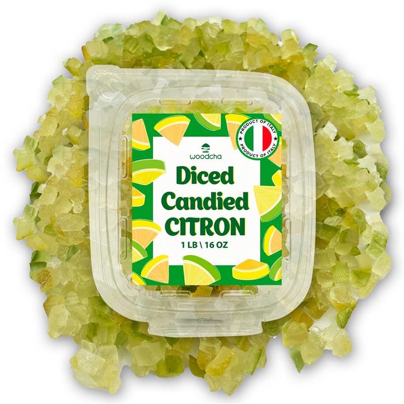Amazon.com: Diced Candied Citron, Glazed Citron Peel For Baking