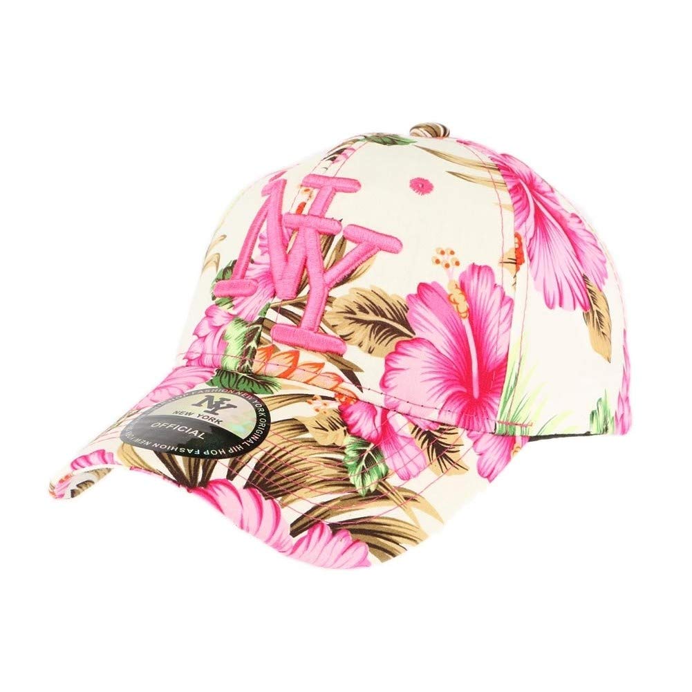 Hip Hop Honour Casquette Enfant Florale Rose de 7 à 11 Ans - Fille