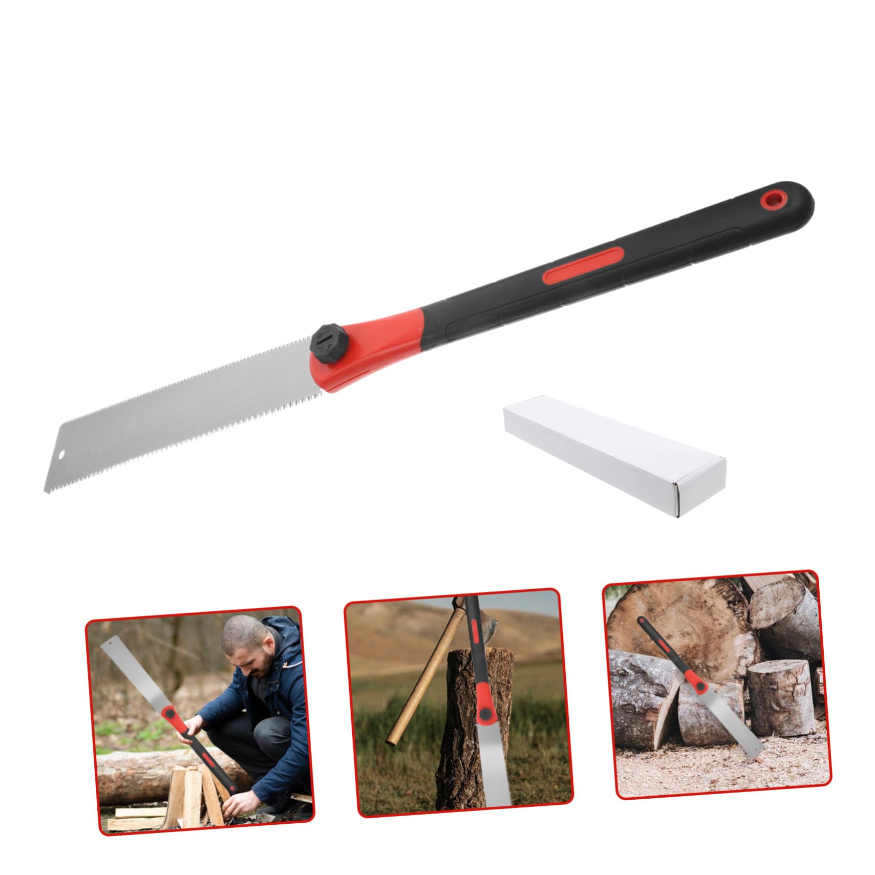 Serrucho de Mano Japonés de Doble Filo Dientes Finos | Carpintería y Corte al Ras, Tamaño Pequeño, Sk5 y Pp, Doble Filo de Tracción