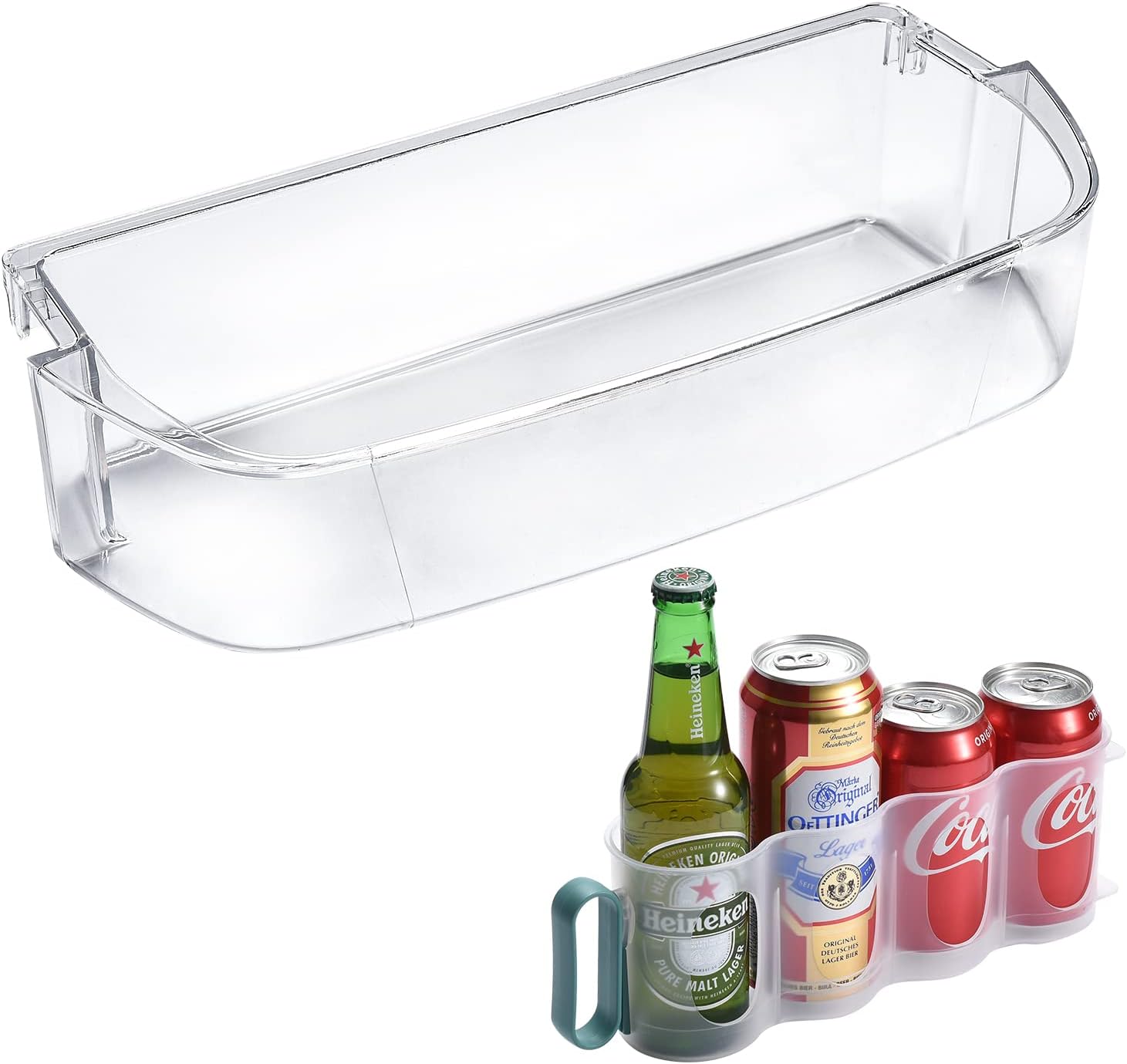 WPW10710203 Refrigerator Door Shelf Bin Replacement for Whirlpool kenmore Refrigerators Right