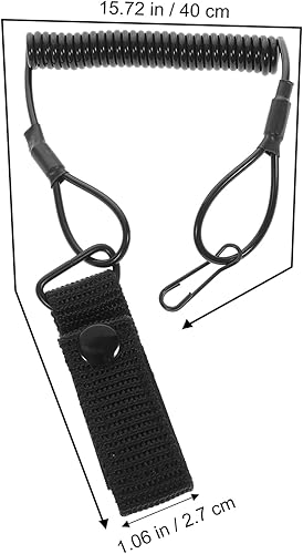 Miniatura 5 de DOITOOL Cuerda de resorte anticaída, clip de cuerda elástica, herramientas para techos, herramienta de resorte, herramientas de mano, herramienta de