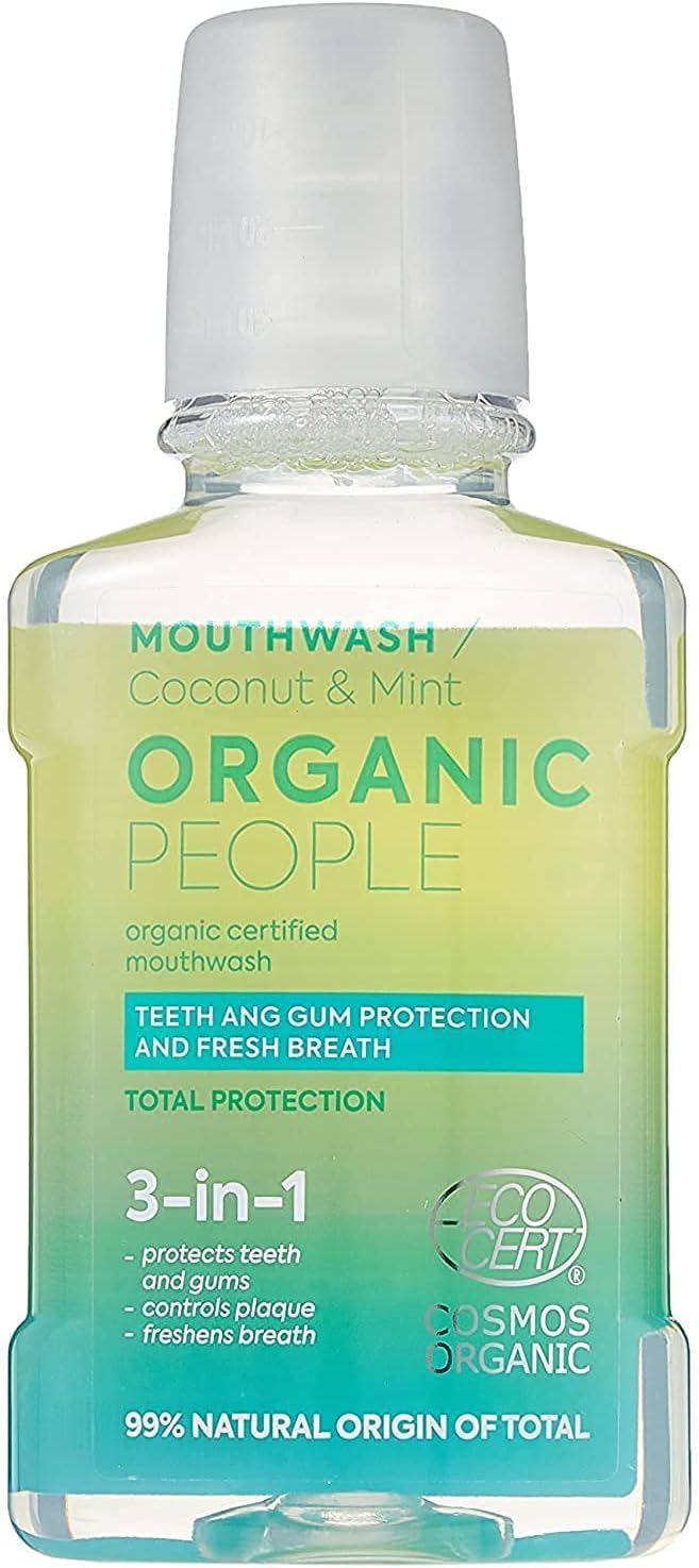 Mouthwash Coconut & Mint TEETH AND GUM PROTECTION AND FRESH BREATH