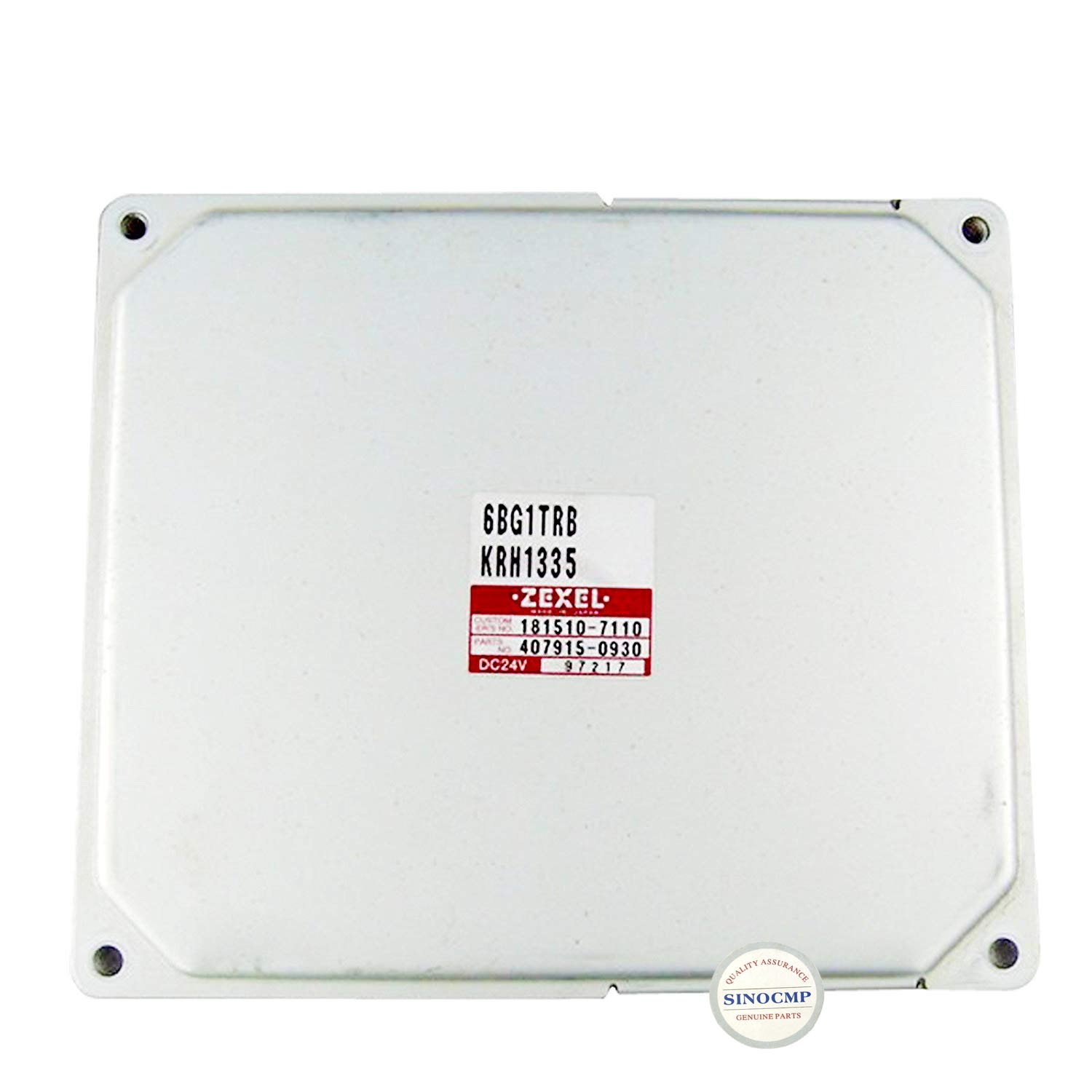 KHR1335 407915-0930 6BG1TRB 181510-7110 Controller - SINOCMP Excavator Controller Panel 24V for Sumitomo SH200 A3 Controller, 1 Year Warranty