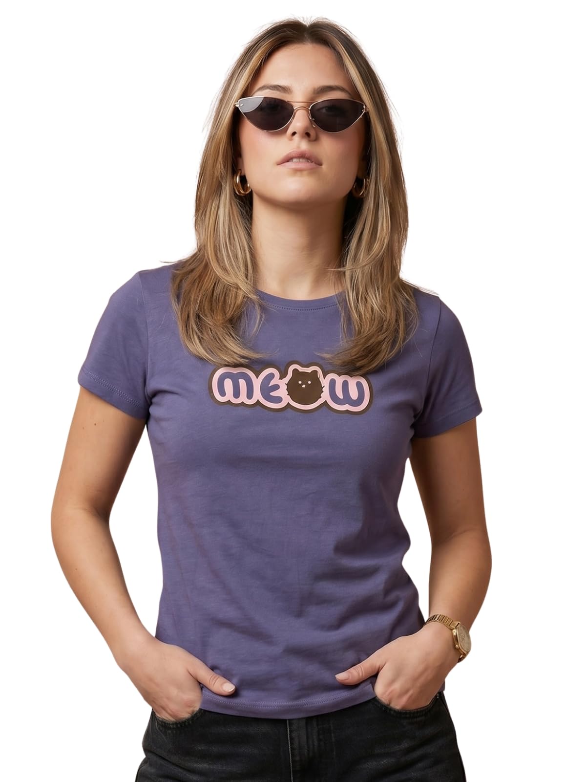 juneberry Women’s Regular Fit Pure Cotton Printed T-Shirt | Soft Fabric, Breathable Comfort | Round Neck, Half Sleeves, Round Neck (Size: S to 2XL)-picture-22