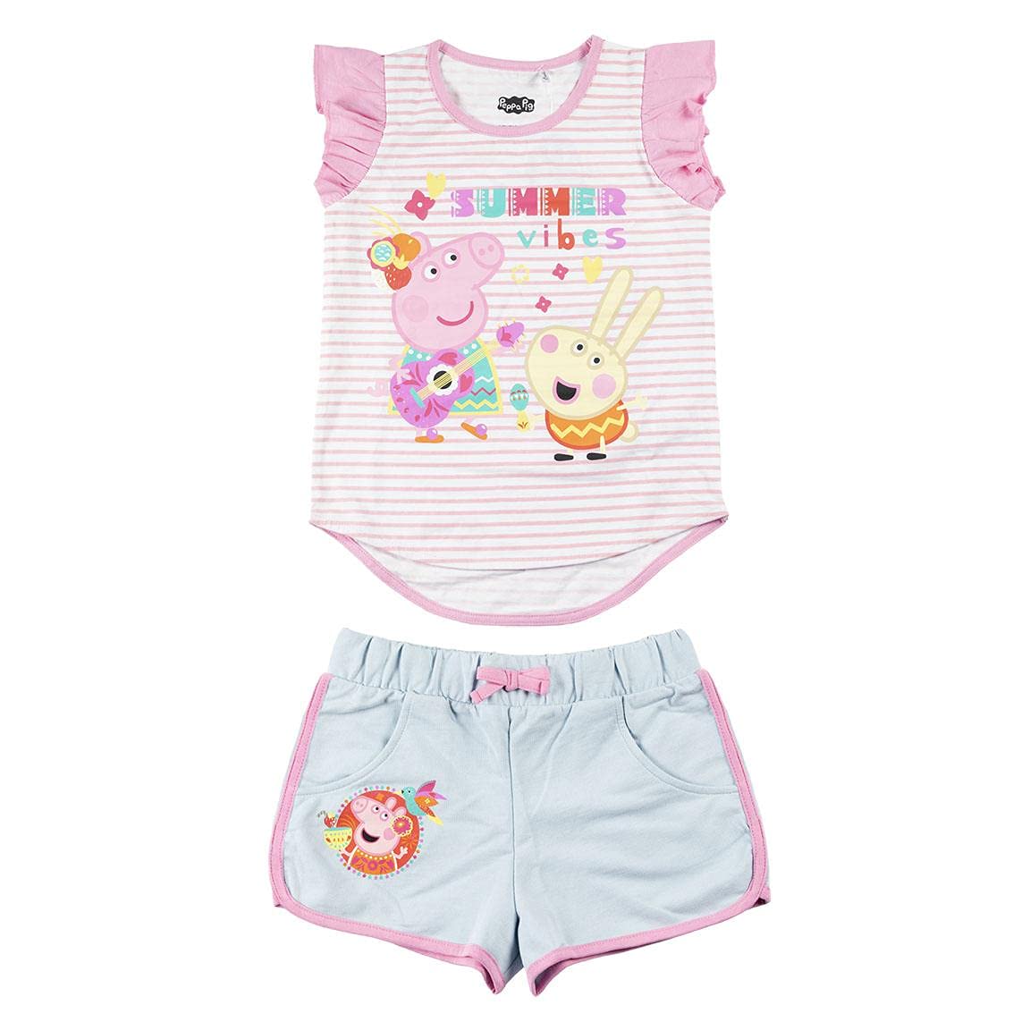 CERDÁ LIFE'S LITTLE MOMENTS Niñas Conjunto Dos Piezas Peppa Pig-Licencia Oficial Marvel