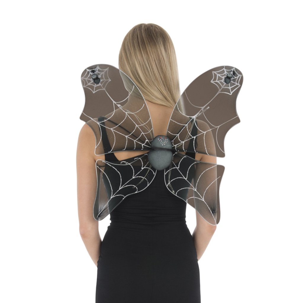 Zac's Alter Ego Halloween Butterfly Wing with Cobwebs and Spiders