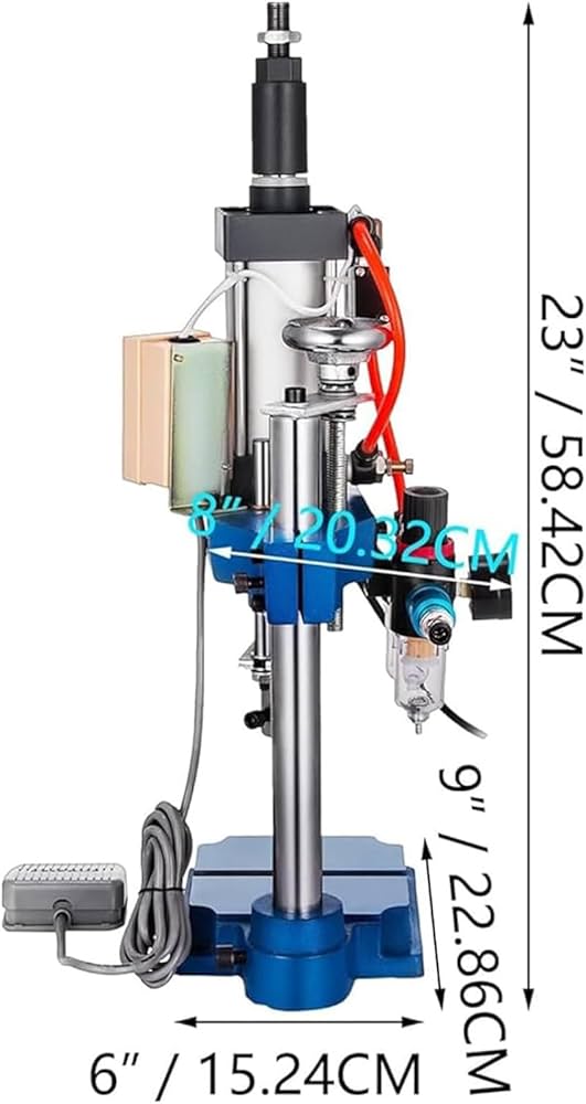 Amazon.com: XRFCY Pneumatic Punch Press Machine Adjustable