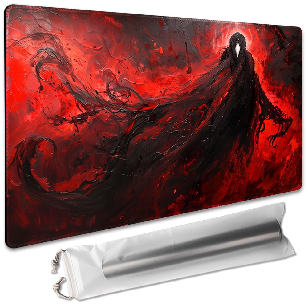 MTG Playmat with Zones Unofficial, Original Design Board Games Play mat 24x14 Inchnon Free Storage Bag - 2511271 (1118122, no Zone)