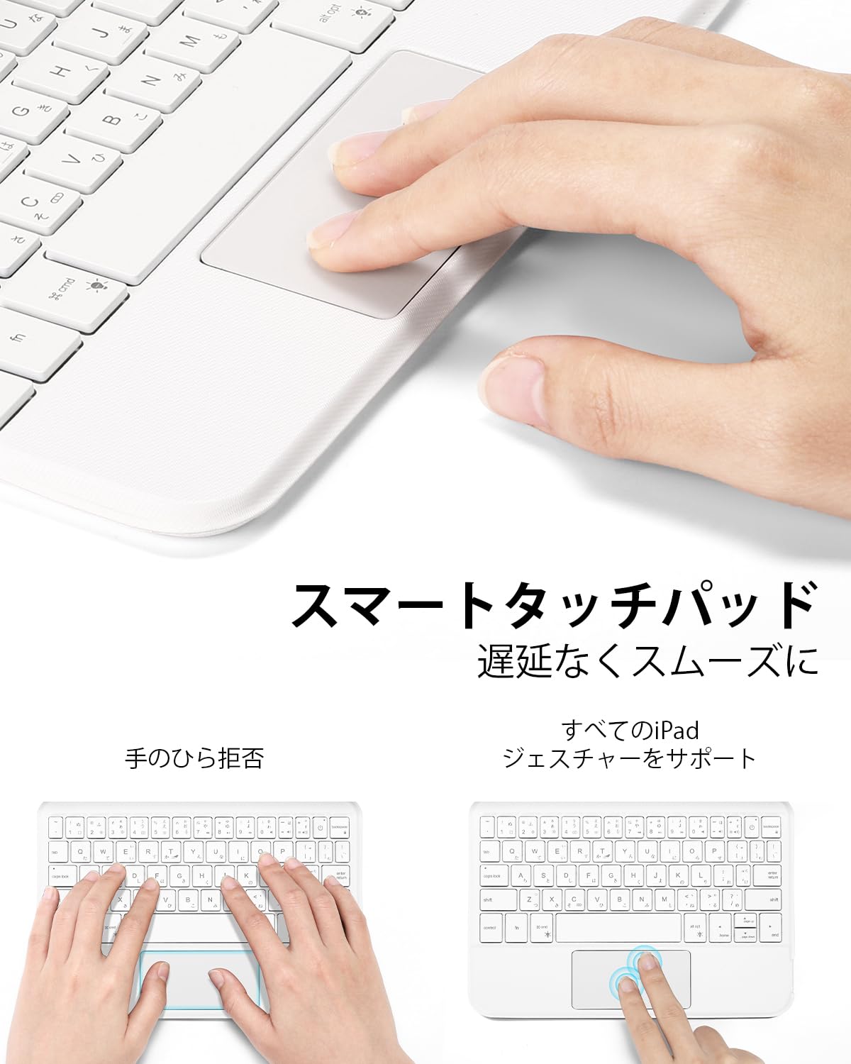 マジックキーボードiPad mini 6/7用 ホワイト Amazon.co.jp: EAMPANG 日本語マジックキーボード for Apple iPad mini