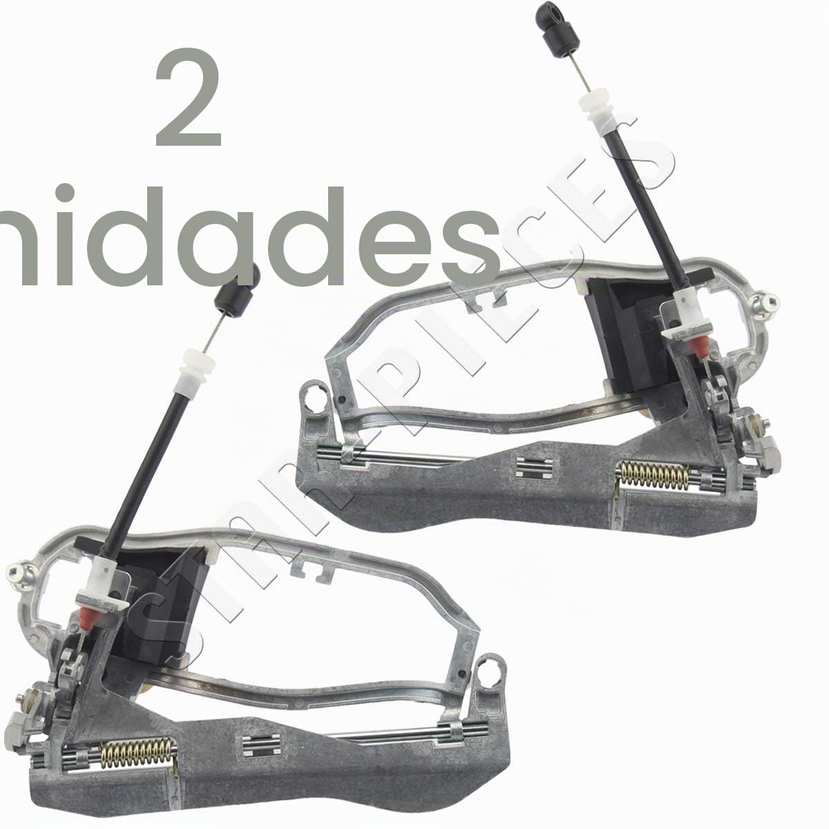 STARKIT PERFORMANCE 2 mecanismos de maneta de puerta compatibles pour BMW X5 E53 (1999-2006) DELANTERO IZQUIERDO + DERECHO | 51218243615 | 8243615