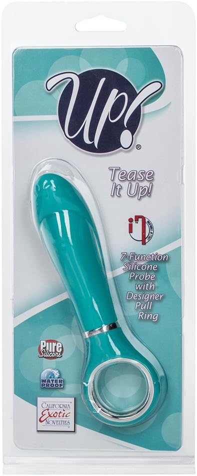 California Exotic Novelties Tease It Up Dildo, Teal