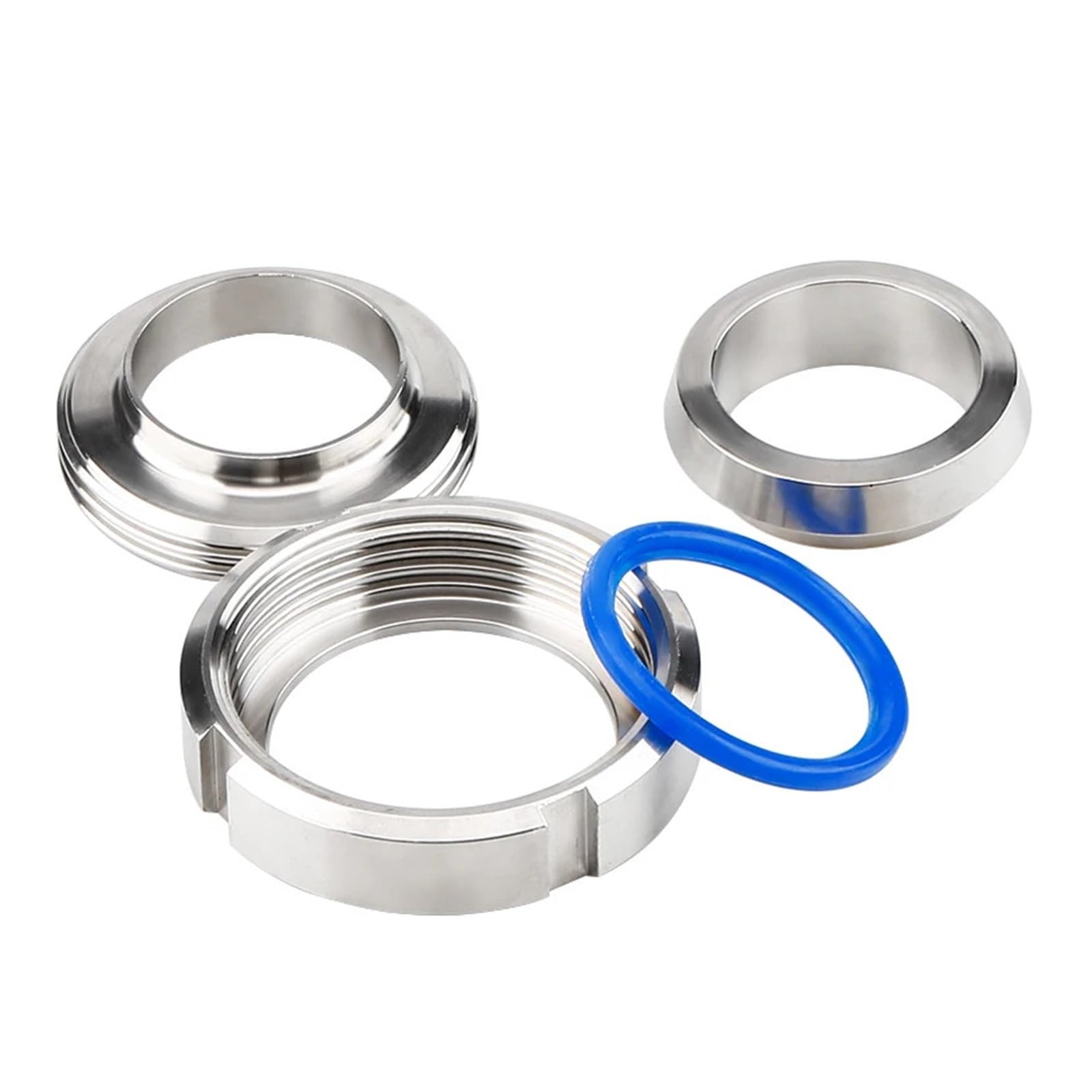 Générique Ensemble de raccords de douilles à souder bout à bout, norme DIN DN15-100, raccord de tuyau en acier inoxydable 304 316L(DN65 70mm,316)