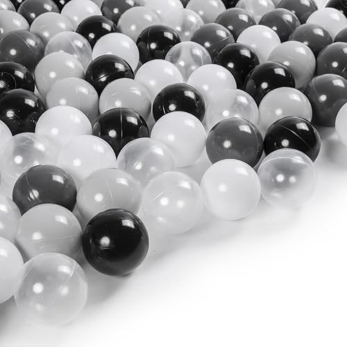 Miniatura 9 de Heopeis Pelotas de juego de pelotas  Pelotas de plástico de 2.75 pulgadas sin BPA, sin ftalatos, no tóxicas, bolas de juego para niños, fiesta de