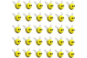 Adorable Mini Chenille Bees for Captivating DIY Creations