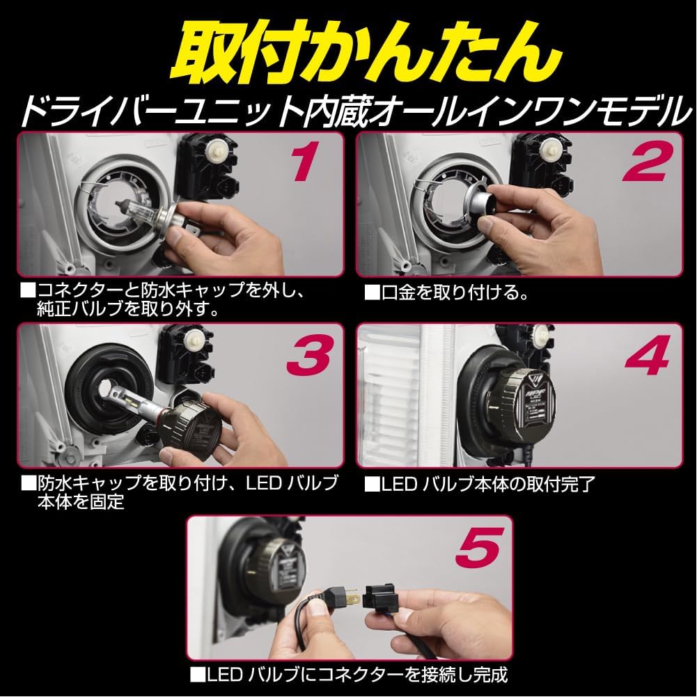 早い者勝ち‼️未使用品 IPF LEDヘッドライト 6500K 4000lm H4 早い者勝ち‼️未使用品 IPF LEDヘッドライト 6500K 4000lm H4 IPF