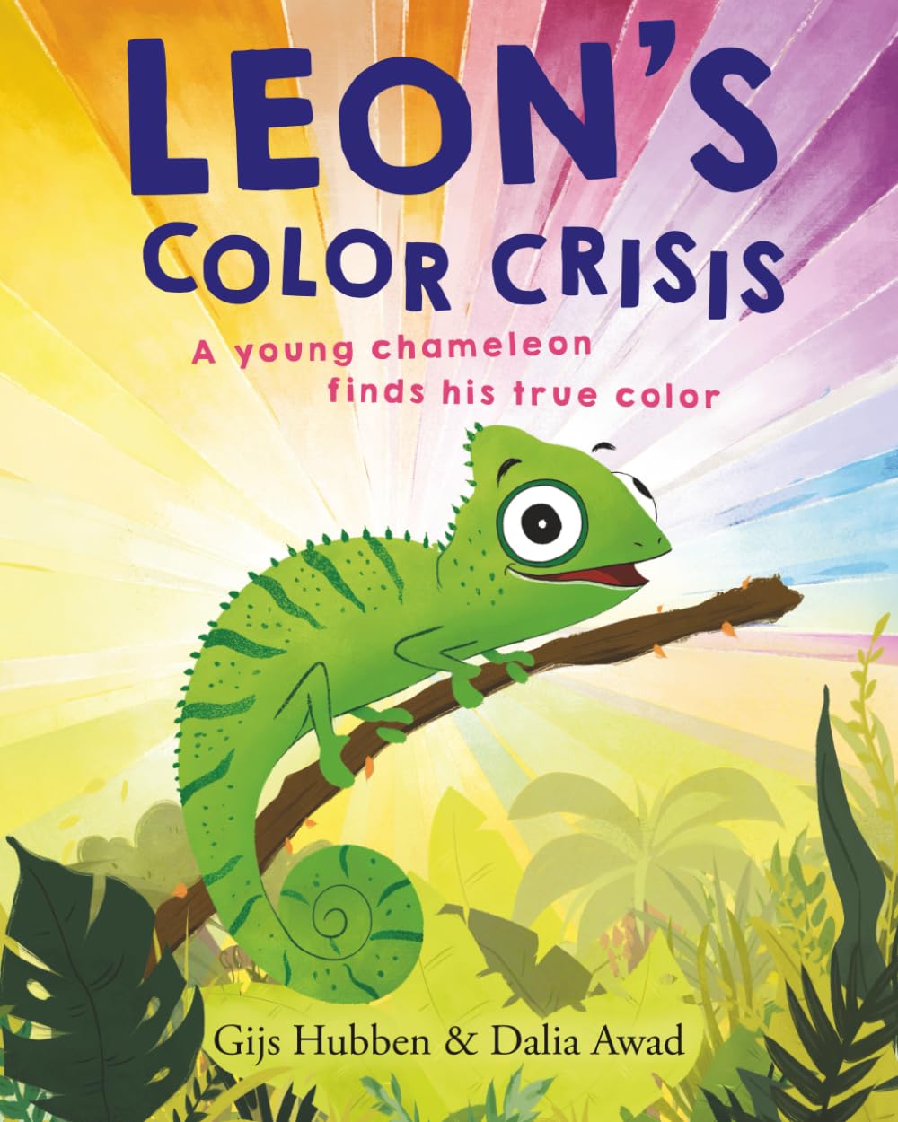Leon's Color Crisis: A Young Chameleon Finds his True Color