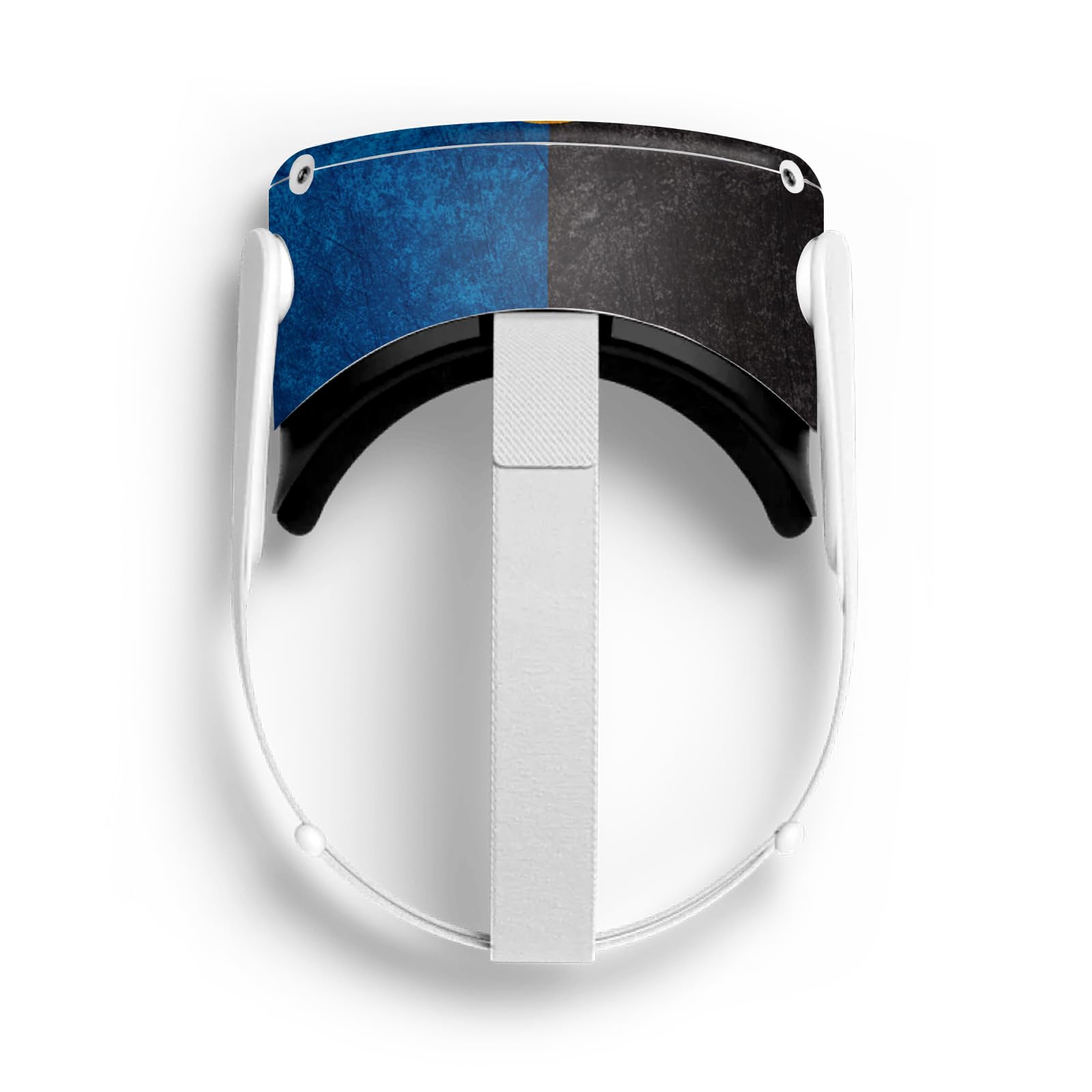 Head Case Designs Officially Licensed NHL Half Distressed Buffalo Sabres Vinyl Sticker Skin Decal Cover Compatible with Meta Quest 2