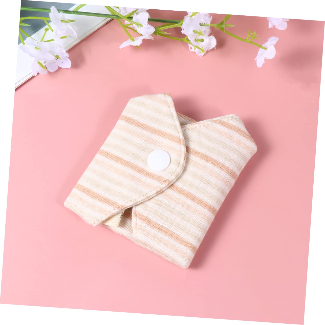 ORFOFE 15 Piezas almohadilla de toalla Compresa lavable para mujeres Toalla sanitaria de algodón ropa interior para mujeres almohadilla menstrual absorbente femenino apoyo bragas de mujer