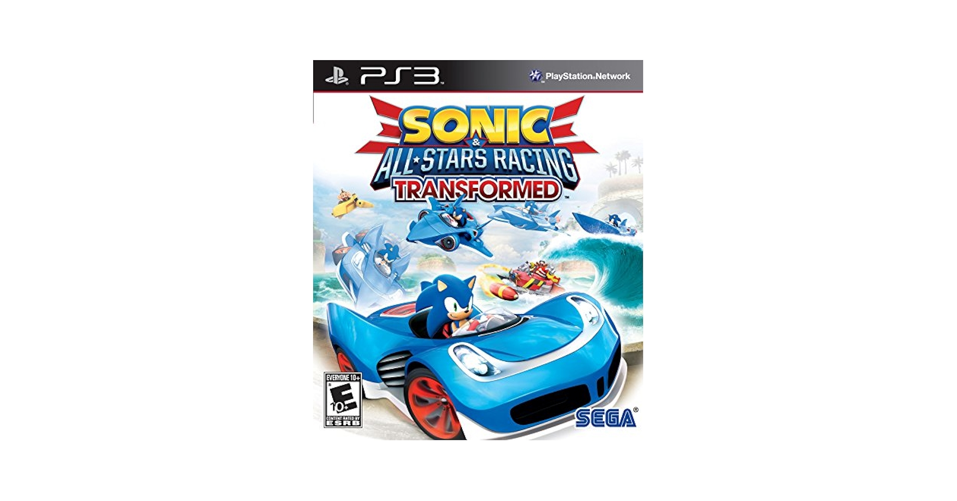 ソニック&amp;オールスターレーシング TRANSFORMED - PS3 9jupf8b Sonic & All-Stars Racing Transformed - PS3 - Brand New