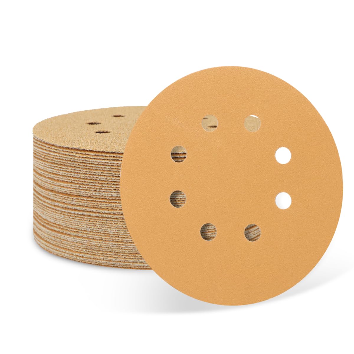 5 Inch Sanding Discs - 50 Pack 120 Grit -13 5 Inch Sanding Discs - 50 Pack 120 Grit -13