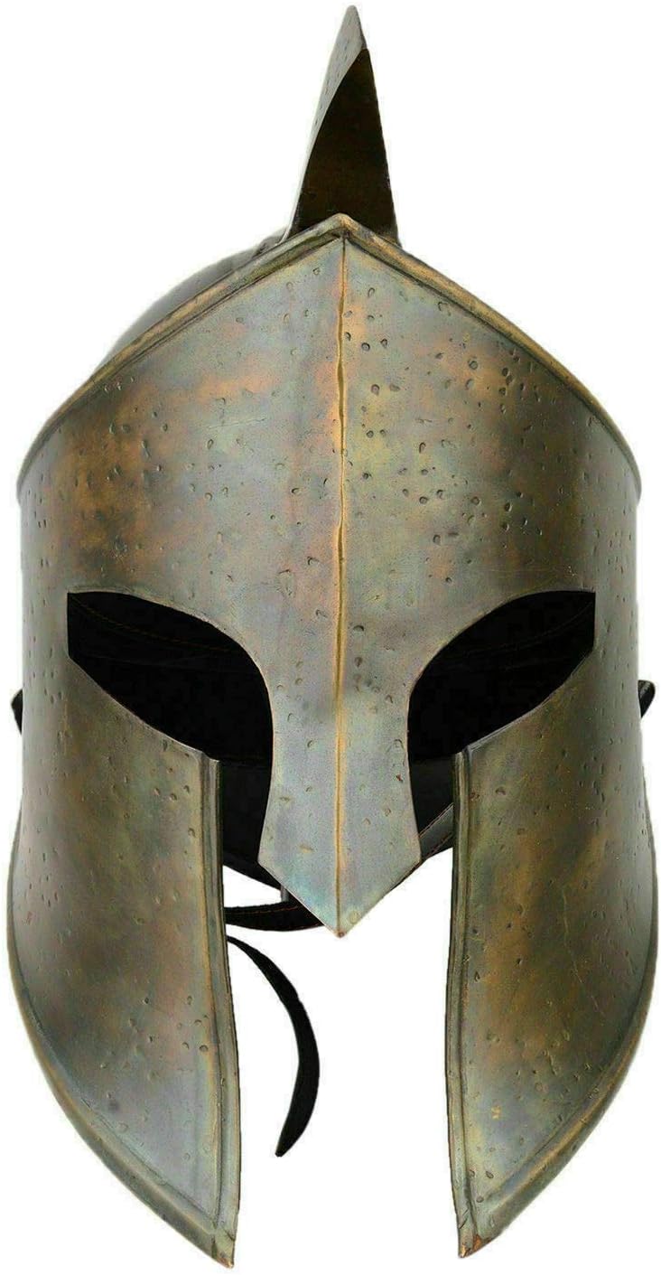 Piru Medieval Spartan King Leonidas 300 Movie Greek Armour Roman Helmet Costume