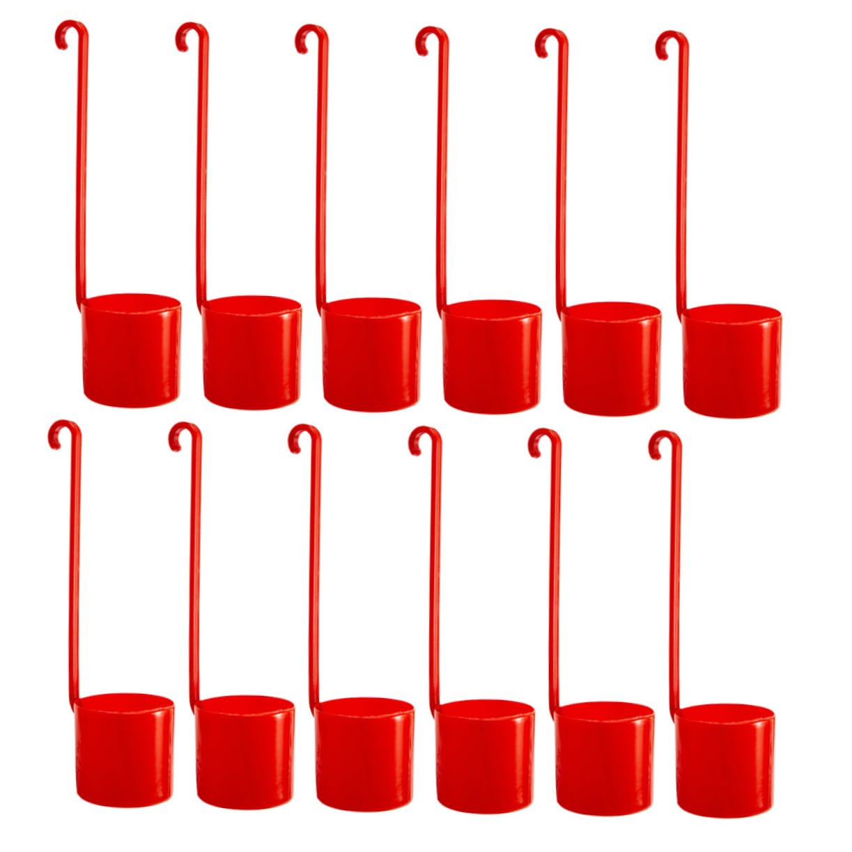 BRIGHTFUFU 12Pcs Plastic Long Handle Wine Ladle Versatile Gravy and Sauce Pouring Spoon for Home Kitchen Use for Serving Vinegar and Measuring Wine