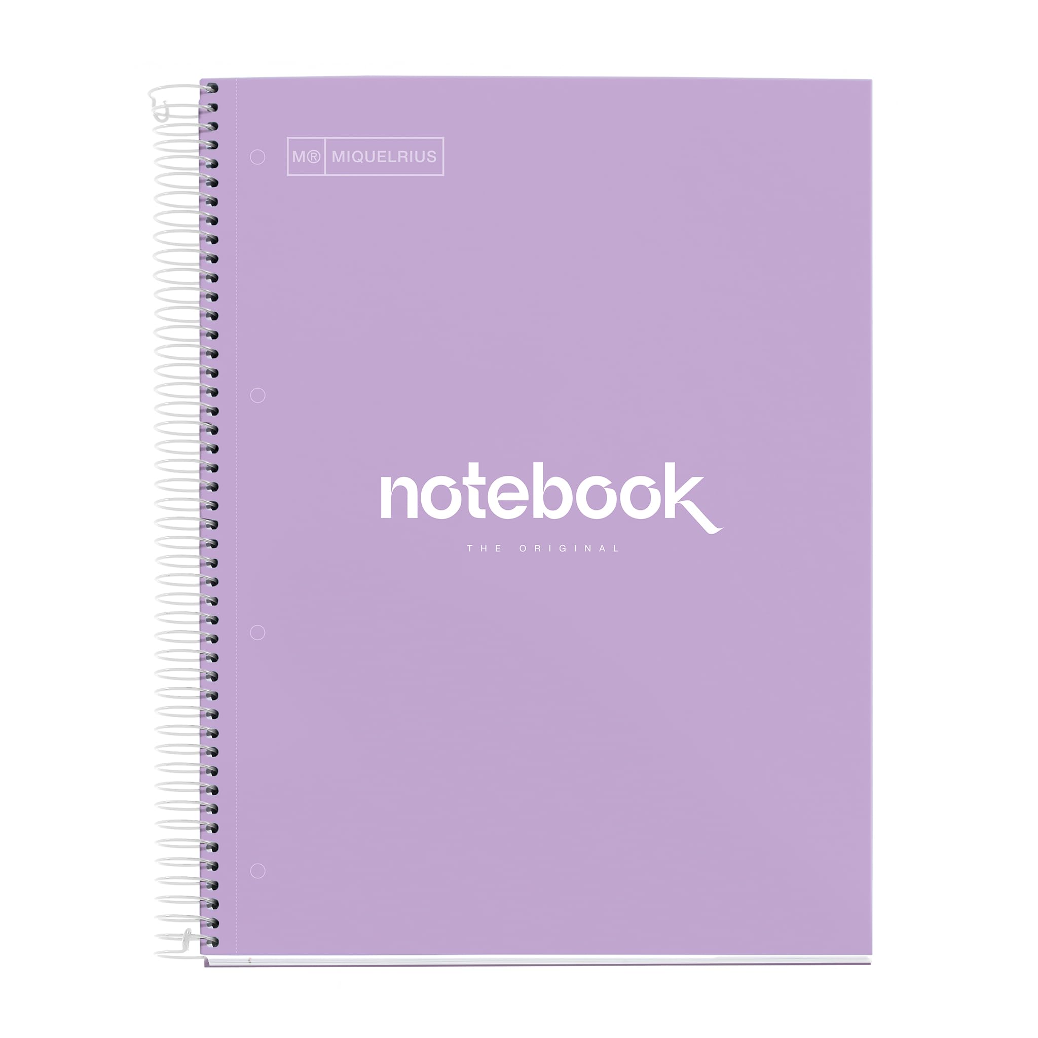 Miquelrius, A4 notebook with 160 micro-perforated squared sheets, 90 g/m² paper, Colour classification notebook