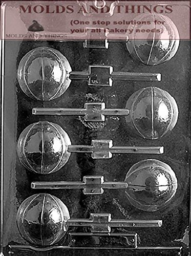 Basket Ball 3D chocolate candy mold sports candy mold - clear Plastic mold With © Molding Instruction-image-11