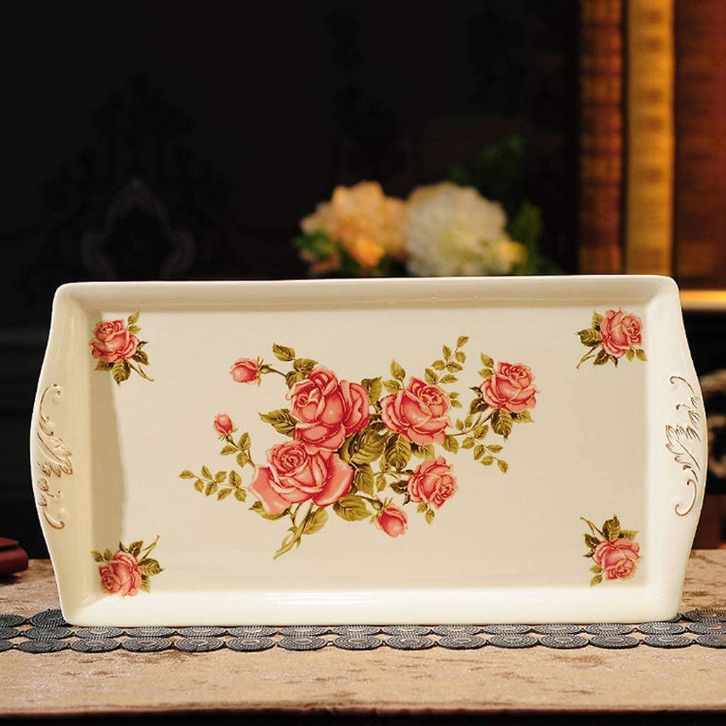 Zestaw Filiżanek Do Herbaty Kawy Czerwona Róża Ceramiczny Zestaw Do Herbaty Vintage Zestaw Do Herbaty Z Czajnikiem Ładny Zestaw Do Herbaty Serwis Na 4 Zestaw Filiżanek Do Kawy Z Tacą Zestaw Filiżanek