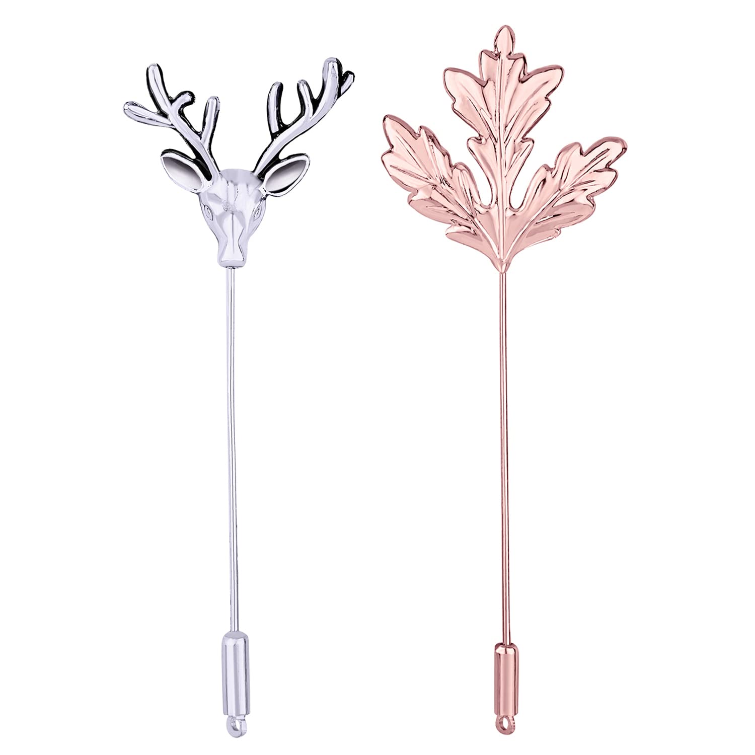 Mahi Combo of Mens Lapel Pin of Maple Leaf and Deer for Mens and Boys CO1104908M (B07NWMJJG1) Amazon Price History, Amazon Price Tracker