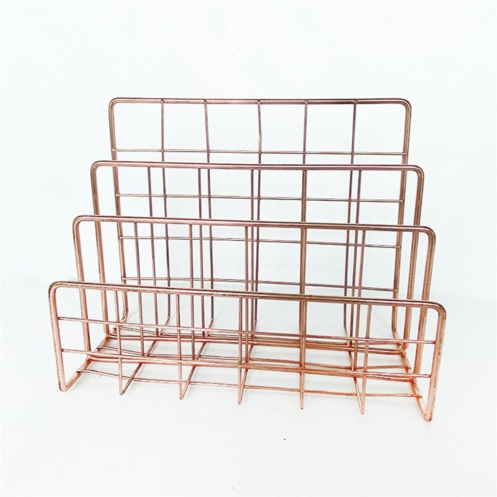 Set di 3 organizer per libri, scaffale salvaspazio per esporre giornali, organizzare casa, soggiorno, ufficio, camera da letto, grande
