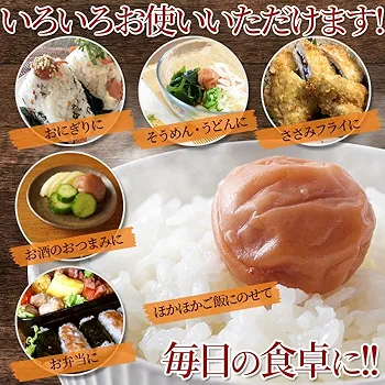 和歌山南高梅８キロ Amazon | 天然生活 紀州はちみつ南高梅干し (1kg) 大容量 高級