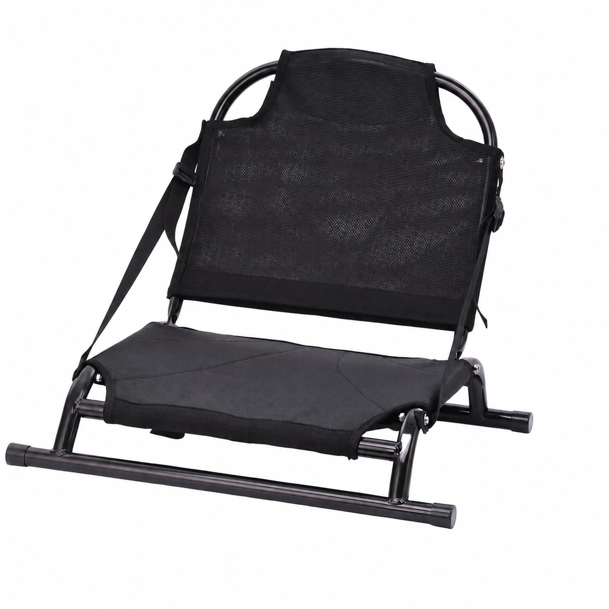 Kajaksitz mit Rückenlehne, faltbar Aluminium-Sitz für Kajak & Paddelboard, wassdicht, univsell einstellbar