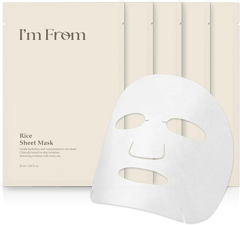 mama earth rice water bamboo sheet mask reviews