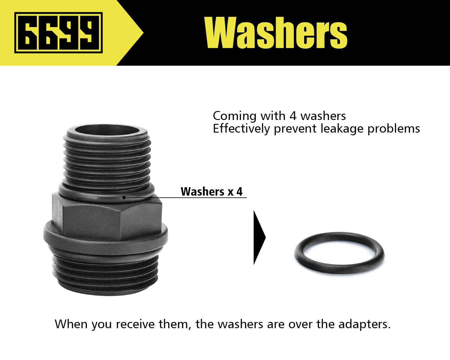 Amazon.com : 6699 Garden Hose Adapter Accessories for Well Pumps 1