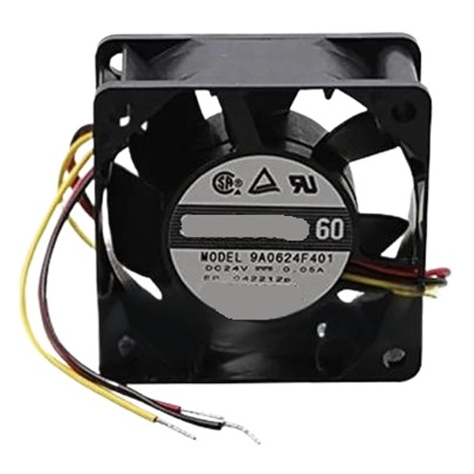 Lzikkgki One Color 9A0624f401 24Vdc Fan 60X60x25mm 1.2W 3Wire 3200Rpm