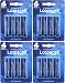 Loopacell 16 Pack AA 2700mAh Ni-MH Rechargeable Batteries with Battery Storage