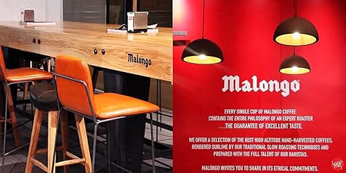 Miniatura 2 de Malongo Des Petits Producteurs - Café arábica de tostado medio en lata sellada al vacío con 8.8 onzas de café molido