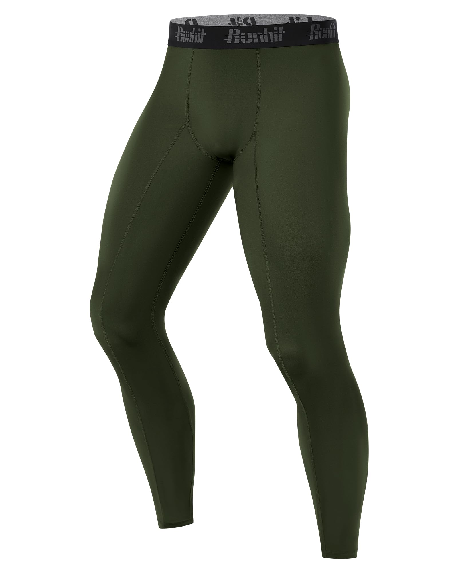 Runhit 1/3er Pack Kompressionshose Herren Lange Sport Leggings Tights Schnelltrocknende Trainingshose Sporthose Männer Atmungsaktiv Laufhose Funktionsunterwäsche für Fitness Joggen Gym